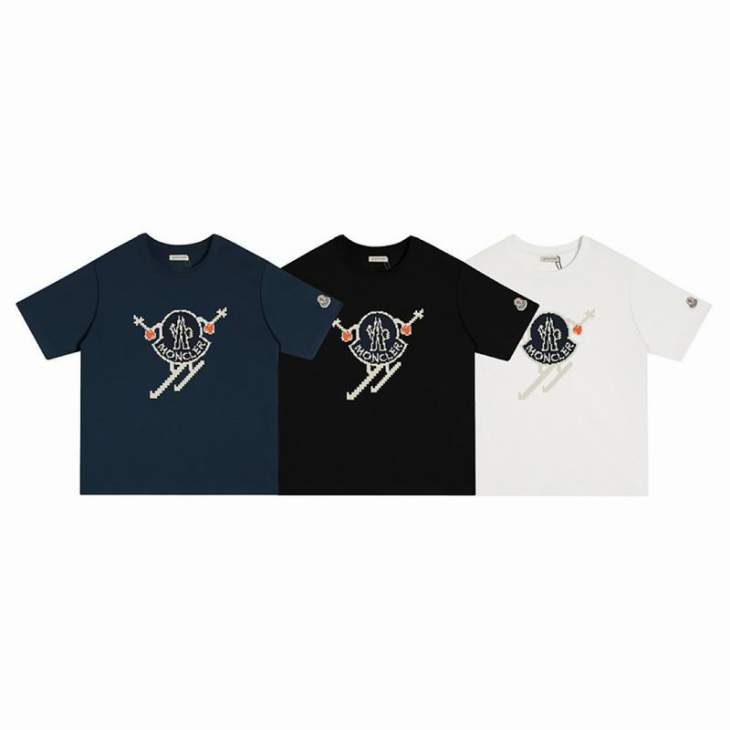 Picture of Moncler T Shirts Short _SKUMonclerM-2XLh8txD2075938